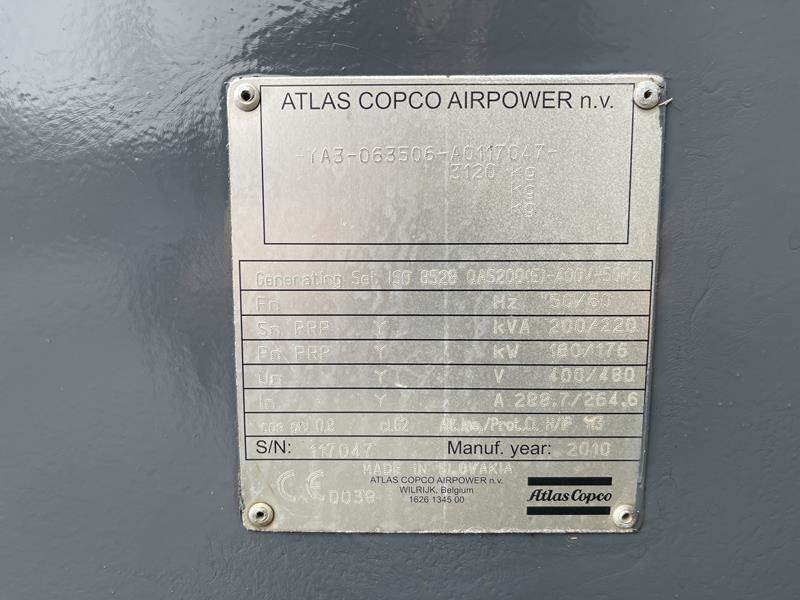 Set generatora Atlas-Copco QAS 200: slika 10