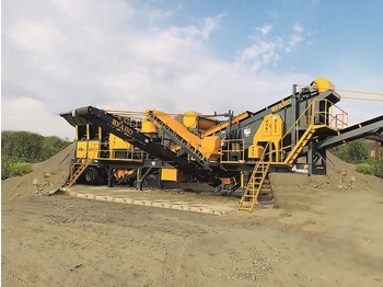 FABO MCK-65 MOBILE JAW CRUSHER + CONE CRUSHER 60-80 TPH - Drobilica