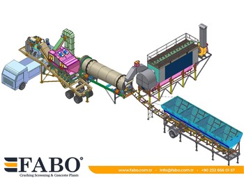 Novu Fabrika asfalta FABO Installation of asphalt of any capacity mobile and fixed.: slika 1