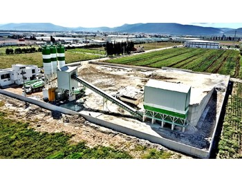 FABO POWERMIX-130 STATIONARY CONCRETE BATCHING PLANT - Fabrika betona