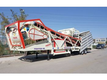 MESAS 100 m3/h MOBILE CONCRETE BATCHING PLANT - Fabrika betona