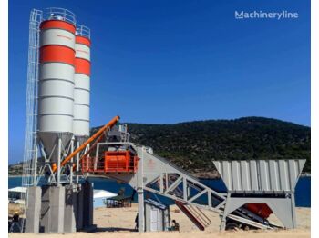 POLYGONMACH 100 m3 per hour mobile concrete batching plant - Fabrika betona