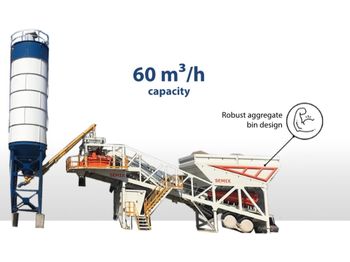 SEMIX Concrete Mixing Plant 60S - Fabrika betona