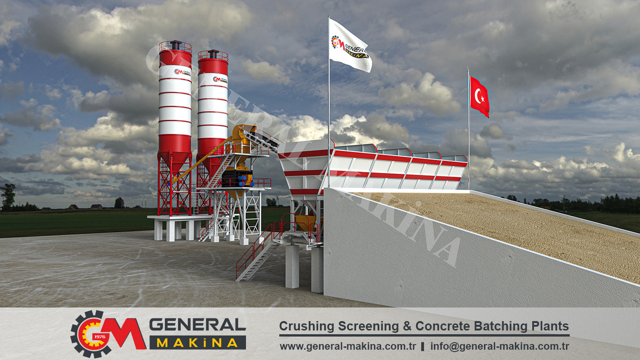 Lizing General Makina Royal 150 m3 High Capacity Concrete Batching Plant General Makina Royal 150 m3 High Capacity Concrete Batching Plant: slika 5