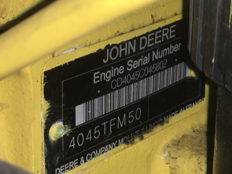 Građevinska mašina John Deere 4045TFM50 GENERATOR 65KVA USED: slika 7