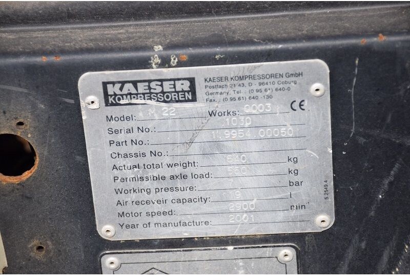 Kompresor za vazduh Kaeser M22: slika 8