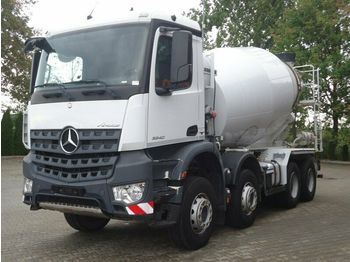 Mikser za beton Mercedes-Benz AROCS 3240 8x4 Euro 6 Betonmischer Liebherr 9m3: slika 1