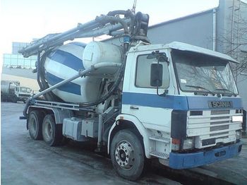 Scania P92H, 6x4, 6m3, 12m - Mikser za beton
