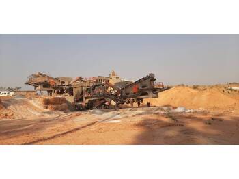 Constmach Mobile Jaw and Vertical Impact Crusher Plant 80 TPH - Mobilna drobilica