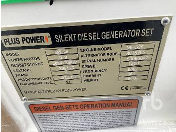 Novu Set generatora PLUS POWER GF2-25 25 kVA (Unused): slika 5