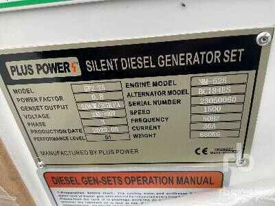 Novu Set generatora PLUS POWER GF2-25 25 kVA (Unused): slika 5