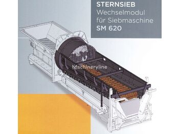  Sternsieb Wechselmodul für Doppstadt SM620 TYP 3 / 0-20mm - Sito