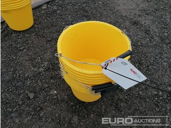 Građevinska oprema Unused 3 Gallon Builders Bucket (10 of): slika 1