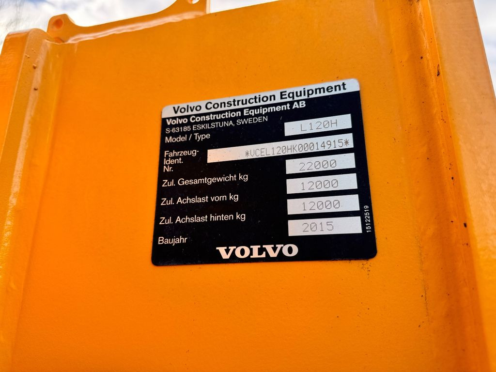 Utovarivač točkaš Volvo L 120 H: slika 13