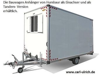 Novu Građevinski kontejner Humbaur - Bauwagen 184222-24PF30 Einachser: slika 1