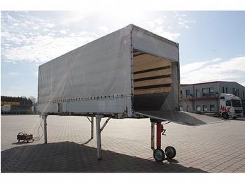 Kamion za prevoz kontejnera/ Kamion sa promenjivim sandukom BDF-Wechselbrücke mit Ladebordwand: slika 1