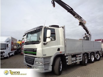 Kamion sa tovarnim sandukom, Kamion sa dizalicom DAF CF 85.460 + Euro 5 + Manual + HMF 1810 CRANE + 8x2: slika 1
