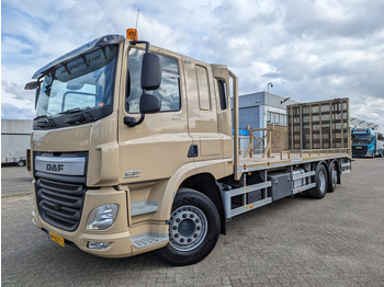 DAF FAN CF370 6x2/4 Sleeper Euro6 - Oprijwagen / MachineTransporter 8m + Hydraulische Ramp 16T - TOP! (V725) - Kamion za prevoz automobila: slika 1