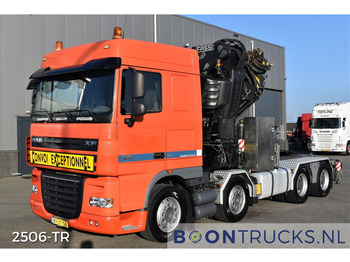 DAF XF105.510 FAD 8x4 + FASSI F1100XP | 110 T/M KRAAN * ZWARE LIER * NL TRUCK - Kamion sa dizalicom: slika 3