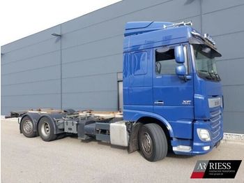 Kamion za prevoz kontejnera/ Kamion sa promenjivim sandukom DAF XF 510 FAN-Lenkachse-Intarder-Top Zustand: slika 1