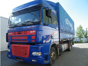Kamion za prevoz kontejnera/ Kamion sa promenjivim sandukom DAF XF 95 430 BDF Fahrgestell mit PritschePlane: slika 1