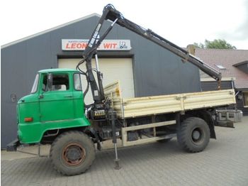 IFA L 60 1218 4X4 + Hiab crane 180 PK - Kamion