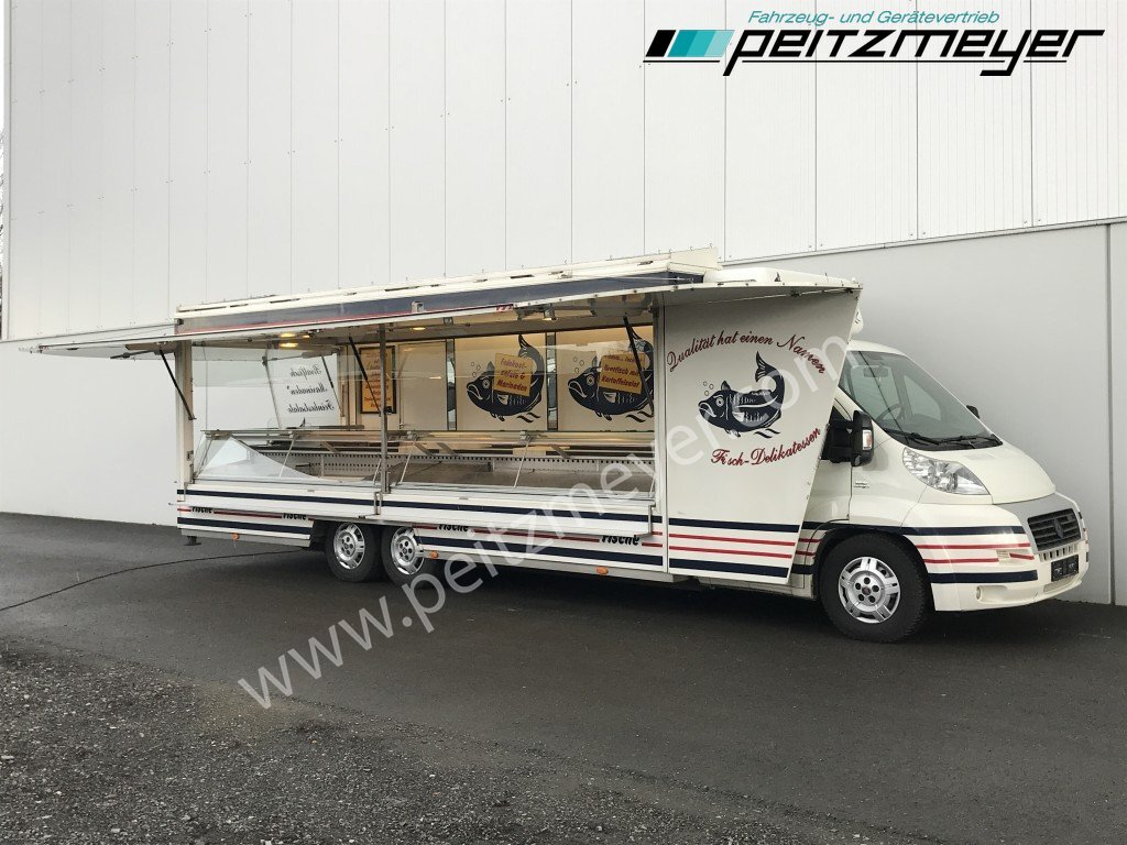 Hrana kamion IVECO FIAT (I) Ducato Verkaufswagen 6,3 m + Kühltheke, Fritteuse: slika 2