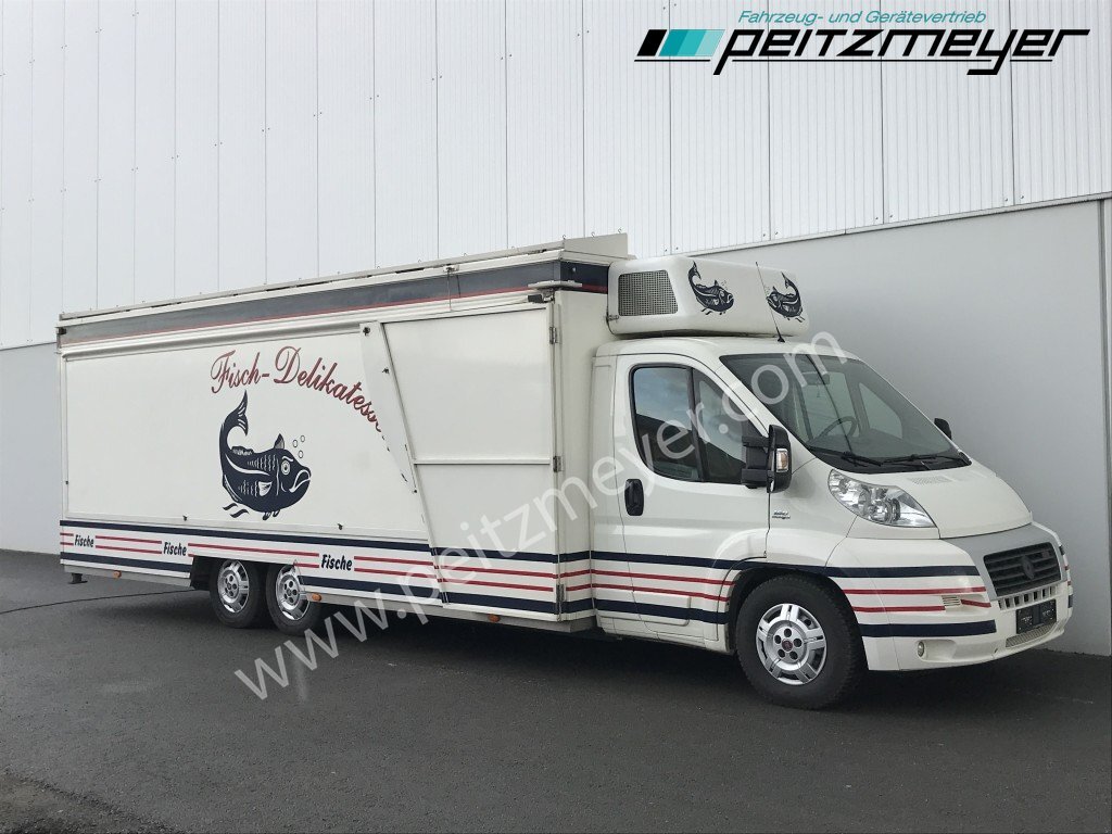 Hrana kamion IVECO FIAT (I) Ducato Verkaufswagen 6,3 m + Kühltheke, Fritteuse: slika 3