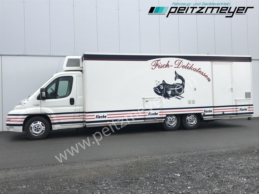 Hrana kamion IVECO FIAT (I) Ducato Verkaufswagen 6,3 m + Kühltheke, Fritteuse: slika 6