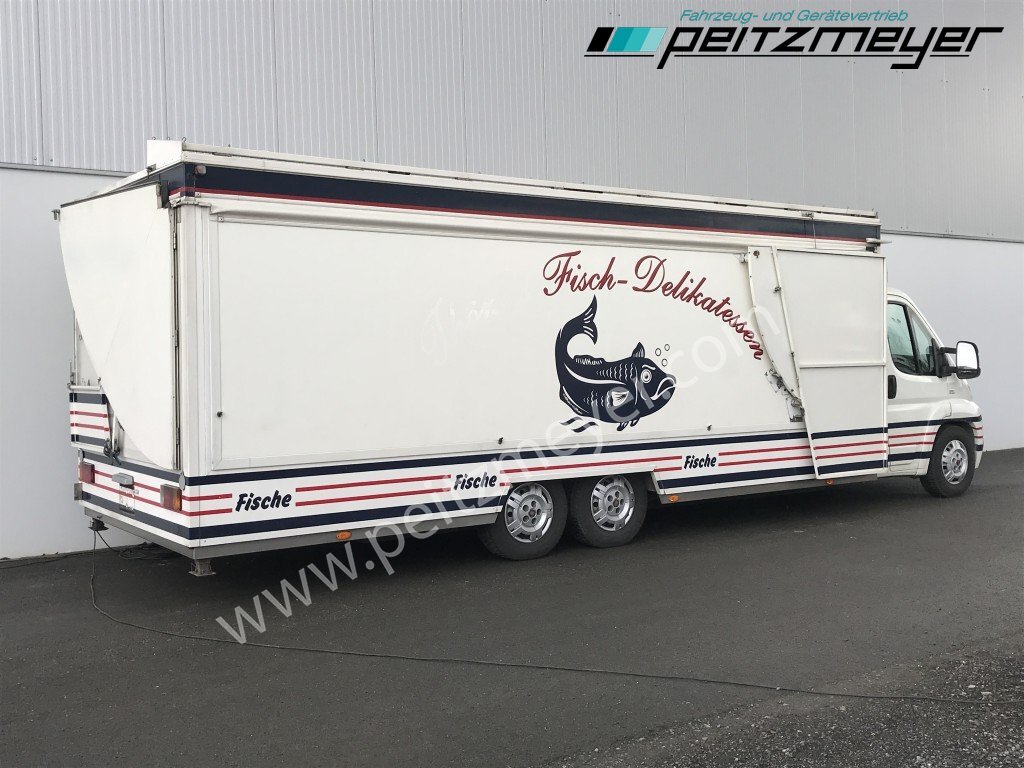 Hrana kamion IVECO FIAT (I) Ducato Verkaufswagen 6,3 m + Kühltheke, Fritteuse: slika 33