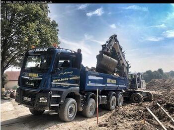 MAN TGS 35.510 8x6 BB Bordmatik 8X6 AHK  - istovarivač