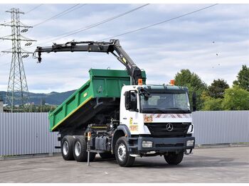 Istovarivač Mercedes-Benz AXOR 2633* HIAB 111 BS-3HIDUO/FUNK*BORDMATIC*6x4