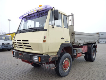 Steyr Albula 320 4x4 3-Seitenkipper blattgefedert - Istovarivač