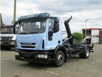 Kamion sa hidrauličnom kukom Iveco EuroCargo ML 120 E 25 Abrollkipper Hiab City-Lif: slika 1