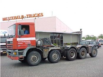 Ginaf G5248-F 10X4 - Kamion sa golom šasijom i zatvorenom kabinom