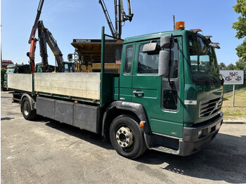 Volvo FL 6-15 PLATEAU + KIPPER - A/C - *275.000km* - manueel - luchtvering - kamion sa tovarnim sandukom