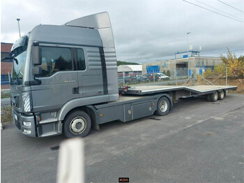 Kamion za prevoz automobila MAN TGL 8.250 With Tijhof Trailer.