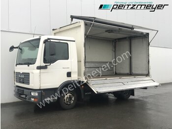  MAN TGL 8.180 FL Ewers Schwenkwand - kamion za prevoz boca