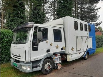 Iveco Eurocargo 80.180pk 7 persoons.. 7 persoons cabine - kamion za prevoz konja