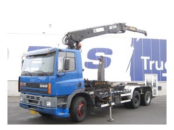 Ginaf M 3132-S mit Jonsered 2190 - Kamion za prevoz kontejnera/ Kamion sa promenjivim sandukom