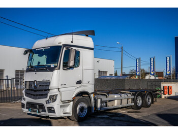 Mercedes-Benz ACTROS 2545+E6+VOITH+HAYON - kamion za prevoz kontejnera/ kamion sa promenjivim sandukom