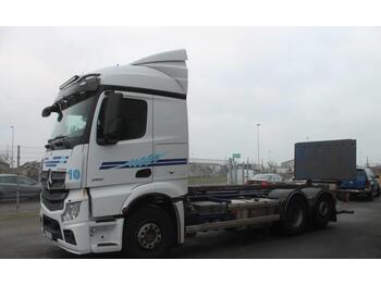 Mercedes-Benz Actros 2551 6x2 serie 2590 Euro 6 Nybesiktigad  - kamion za prevoz kontejnera/ kamion sa promenjivim sandukom