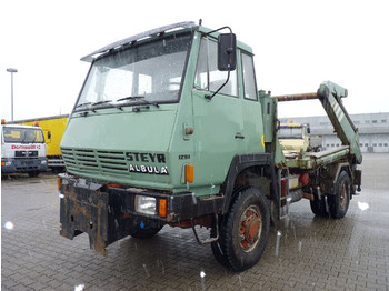 Steyr 1291 310 4x4 Absetzkipper Gigant2 blattgefedert - Kamion za prevoz kontejnera/ Kamion sa promenjivim sandukom