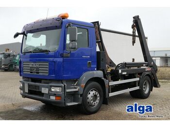Kamion za utovaranje kontejnera MAN 18.280 TGM BB 4x2, Multilift SLF 140, Klima, AHK: slika 1