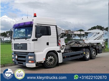 Kamion za prevoz kontejnera/ Kamion sa promenjivim sandukom MAN 26.350 6x2 sideloader 20ft: slika 1