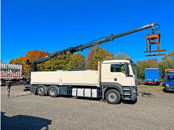 Kamion sa dizalicom MAN 26.480 6X2 Baustoff mit Kran HIAB Top Zustand: slika 1