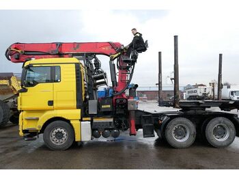 Šticar, Kamion sa dizalicom MAN 26.540 TGX 6x4, Kombizug, Huttner LNZK 20: slika 5