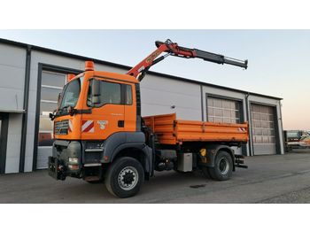 Istovarivač, Kamion sa dizalicom MAN TGA 18.310 4x4 BL Palfinger PK9501 Kran: slika 1