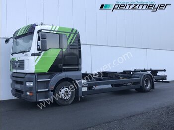 Kamion za prevoz kontejnera/ Kamion sa promenjivim sandukom MAN TGA 18.350 FLL, BDF-Fgst., 4 Sitzer Klima, Standheizung,: slika 1