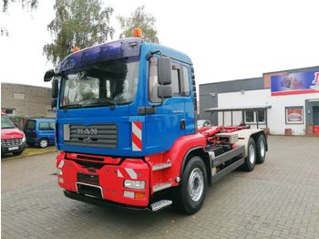 Kamion sa hidrauličnom kukom MAN TGA 26.400 6x4, B/B, Hakengerät, ManualGearbox: slika 1